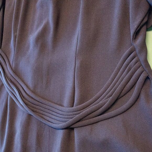 Ladt Dorby Maxi Dark Blue Button Down Dress - Picture 9 of 9